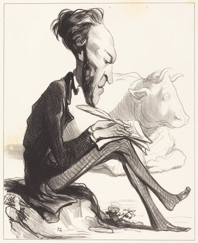 Ph. Auguste Demesmay alkotó: Honoré Daumier