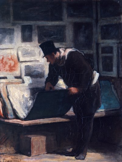 Nyomtatásrajongó alkotó: Honoré Daumier