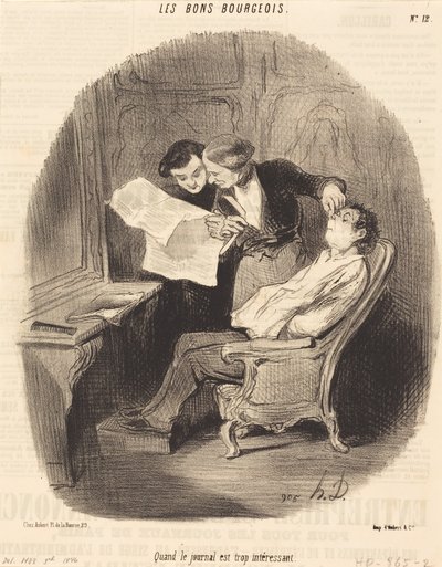 Amikor az újság túl érdekes alkotó: Honoré Daumier
