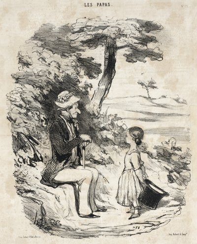 Amikor az embernek tréfás apja van alkotó: Honoré Daumier