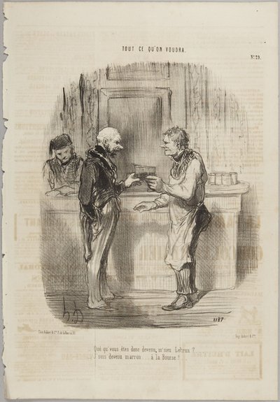  alkotó: Honoré Daumier