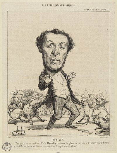 „Rémilly” alkotó: Honoré Daumier