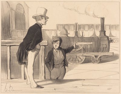 Hogy jó-e a gépem? Hogyne volna... alkotó: Honoré Daumier