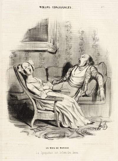 Hat hónap házasság alkotó: Honoré Daumier