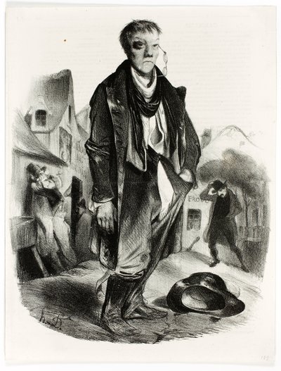 A részeges alkotó: Honoré Daumier