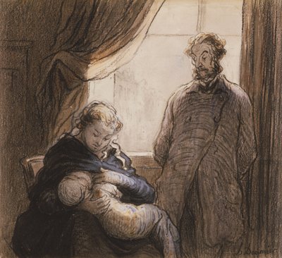 A család alkotó: Honoré Daumier