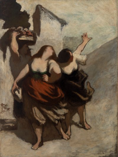 Ribaldok (Les Ribaudes) alkotó: Honoré Daumier