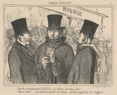 Minden vállalkozó szereti... alkotó: Honoré Daumier