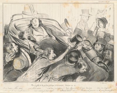 A kereskedelempolitikai tisztesség diadala alkotó: Honoré Daumier