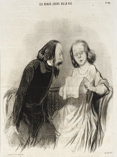 Dicsérő cikk alkotó: Honoré Daumier