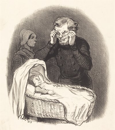 Boldog apa alkotó: Honoré Daumier