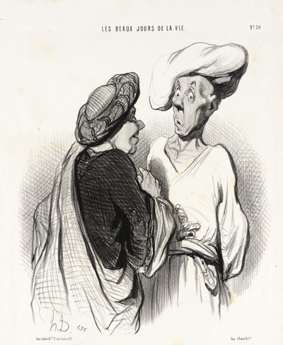 Egy indiai szokás alkotó: Honoré Daumier
