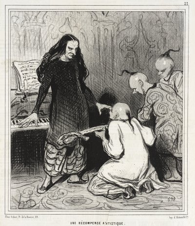 Művészi jutalom alkotó: Honoré Daumier