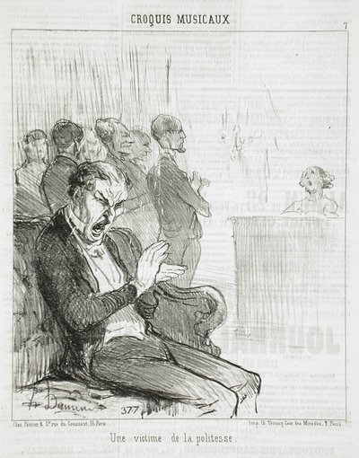 Az udvariasság áldozata alkotó: Honoré Daumier