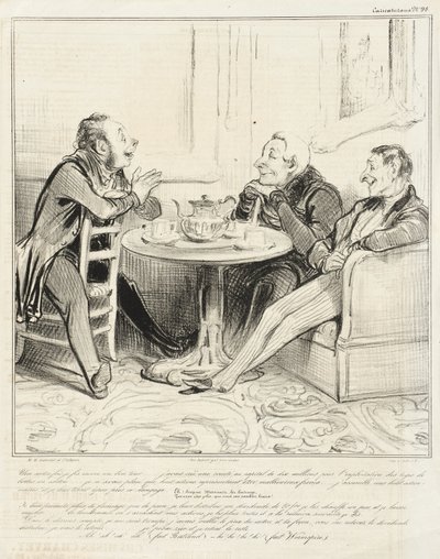 Máskor ismét jó tréfát űztem... alkotó: Honoré Daumier