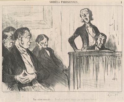 Zenés este alkotó: Honoré Daumier