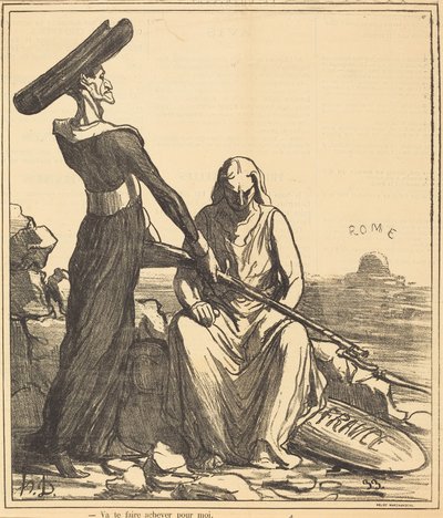 Menj, és ölesd meg magad értem alkotó: Honoré Daumier