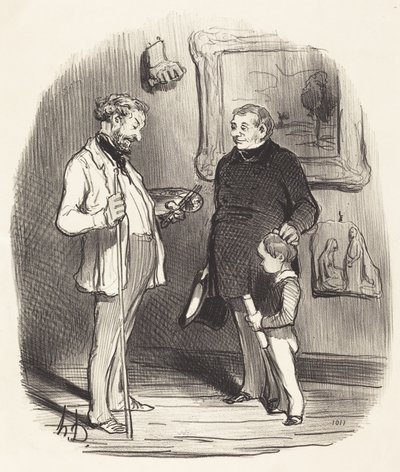  alkotó: Honoré Daumier