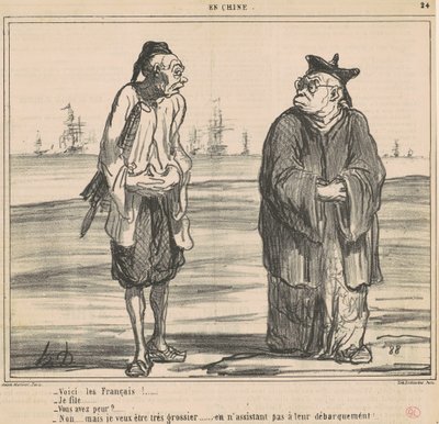 Jöjjenek a franciák! ... én lányom ... alkotó: Honoré Daumier
