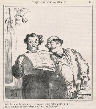 Lásd a részvényárfolyamot alkotó: Honoré Daumier