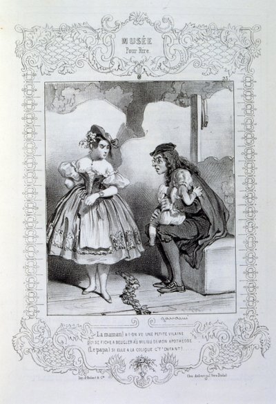 illusztrációk ötletekről és legendákról Philipon Les Cent és Robert Macaire címmel alkotó: Honoré Daumier