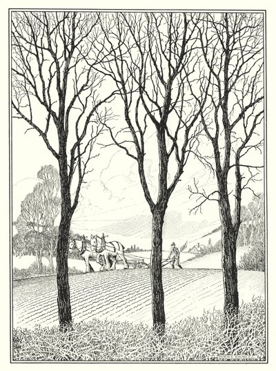 Március (litográfia) alkotó: Horace J. Knowles