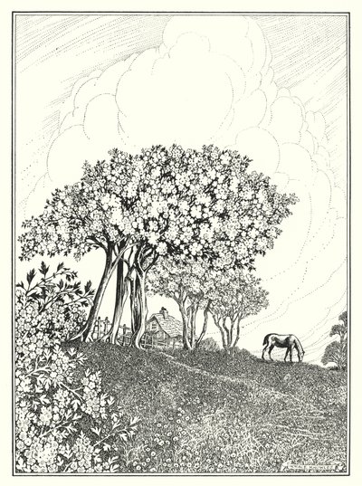Május (litográfia) alkotó: Horace J. Knowles
