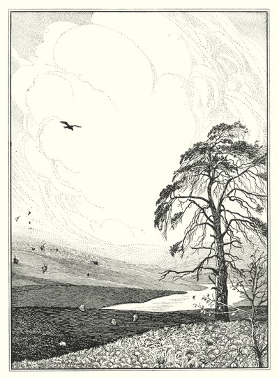 Október (litográfia) alkotó: Horace J. Knowles