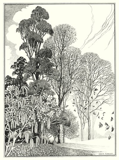 A hónapok (litográfia) alkotó: Horace J. Knowles