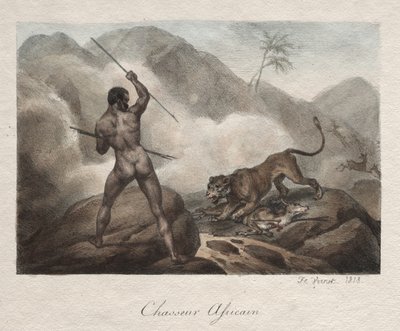 Afrikai vadász alkotó: Horace Vernet