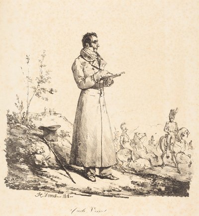 Carle Vernet, teljes alakban alkotó: Horace Vernet