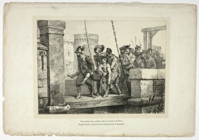 A katonák azonban Párizs falain belül... alkotó: Horace Vernet