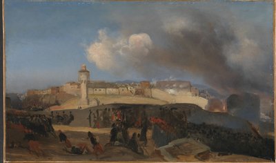 A második támadás Constantine ellen, 1837. október 13. alkotó: Horace Vernet