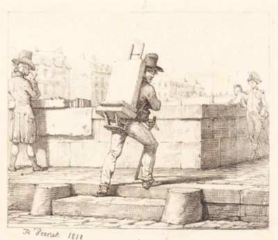 Címlap a „Croquis Lithographiques par H. Vernet” portfólióhoz alkotó: Horace Vernet