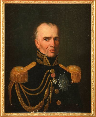 Antoine Drouot tábornok portréja alkotó: Emile Jean Horace Vernet