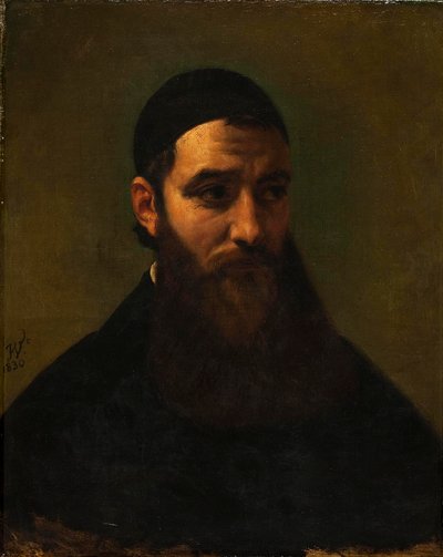 Egy örmény pap portréja alkotó: Horace Vernet