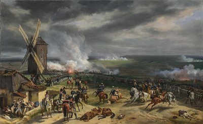 A valmyi csata, 1792. szeptember 20 alkotó: Emile Jean Horace Vernet