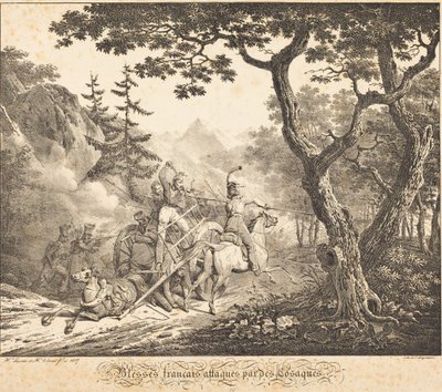 Kozák által megtámadott sebesült francia alkotó: Horace Vernet