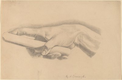 Egy kéz tanulmányozása alkotó: Horatio Greenough
