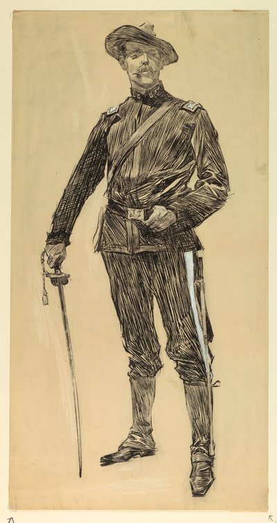 Amerikai tiszt (spanyol-amerikai háború) alkotó: Howard Chandler Christy