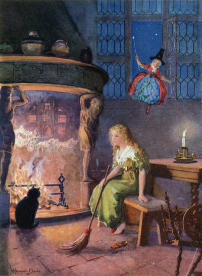 Hamupipőke (színes litó) alkotó: Howard Davie