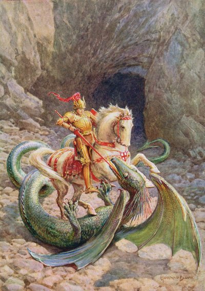 A sárkány... holtan zuhant a földre, a 