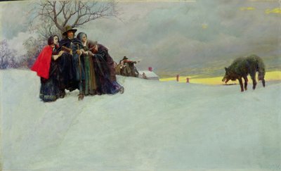 Farkast harminc éve nem láttak Salemben alkotó: Howard Pyle