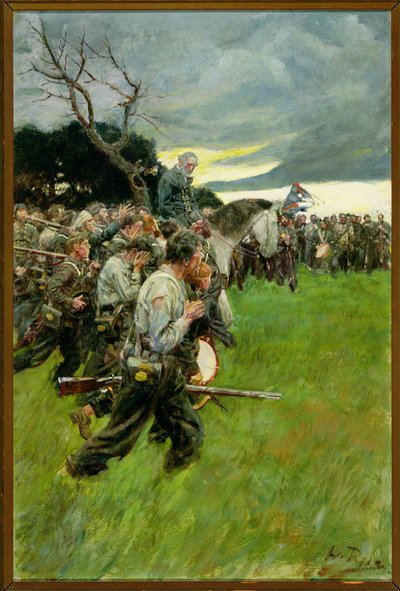 A hadserege feloszlott, és sírva és zokogva követte őt, A.R.H. „Lee tábornok, ahogy én ismertem őt” című művéből. Ranson, megjelent a Harper