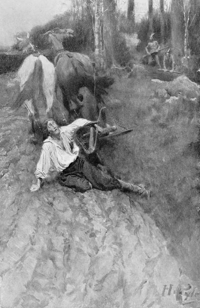 On the Warpath, illusztráció Woodrow Wilson 