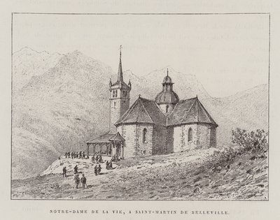 Notre-Dame De La Vie, A Saint-Martin De Belleville (metszet) alkotó: Hubert Clerget
