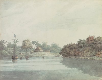 A főkormányzó pajzsa a Gangesznél, Brahmaputra-deltában alkotó: Hubert Cornish