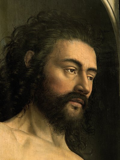 Ádám részlete, a genti oltár bal szárnyából alkotó: Hubert & Jan van (1390 1441) Eyck