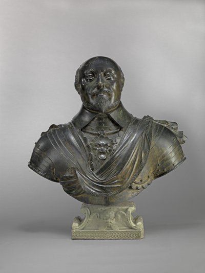 Robert Bertie (1582-1642) Lindsey 1. grófja, 1640 körül (bronz) alkotó: Hubert Le Sueur