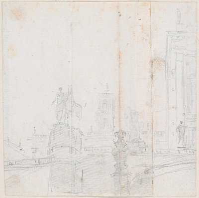 Capitolium-domb alkotó: Hubert Robert